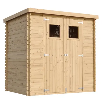 Produktbild von TIMBELA M311 Holzhaus Gartenhaus - B204xL142xH200 cm/ 2,22 m2