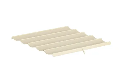 Produktbild von Ersatzdach für 3 x 3 m Pergola, einziehbar, mit Regenabflusslöchern,250 x 255 cm