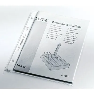 Produktbild von Leitz 47050003, A5, Transparent, Polypropylen (PP), 0,13 mm, 170 mm, 215 mm