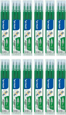 Produktbild von Pilot Frixion Ball Ersatzminen 0.5 grün- 36er-Set