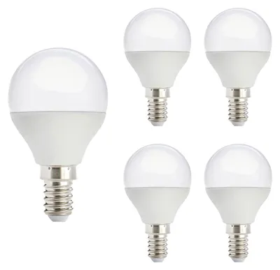 Produktbild von Kobi E14 LED Kugellampe 8,5W 806lm 4000K 230V 5 Stück