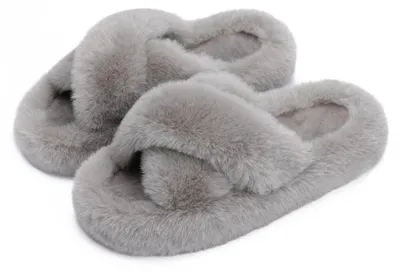 Produktbild von Damen Hausschuhe aus Memory Foam mit rutschfester Sohle