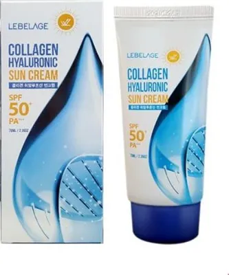 Produktbild von LEBELAGE Gesichtscreme LSF 50+ mit Hyaluronsäure 70 ml