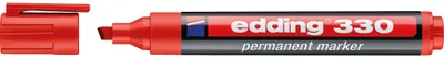 Immagine prodotto di Edding 330-002 330 Marcatore permanente - ricaricabile, 1 - 5 mm, rosso