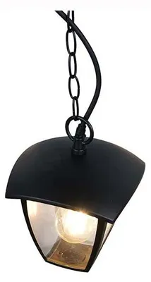 Obrázek produktu pro Venkovní závěsné svítidlo, hliník, černá, IP44, V 82 cm