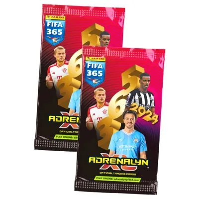 Produktbild von Panini Fifa 365 Karten 2024 - Trading Cards - 2 Booster Sammelkarten