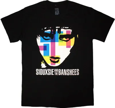 Immagine prodotto di Siouxsie & The Banshees - Maglietta "Once Upon A Time" per bambini/donne Unisex RO13407 (M) (Schwarz)