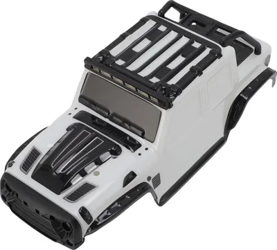 Imagen del producto de Carcasa para coche a control remoto SCY 16103, color blanco. Accesorio para carrocería de vehículo a control remoto