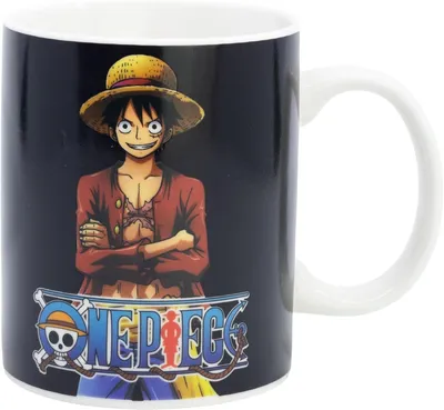 Produktbild von Tasse mit Thermoeffekt Luffy, 325 ml
