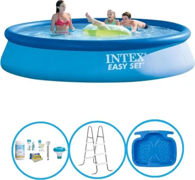 Produktbild von Intex Pool Easy Set 396x84 cm - mit Zubehör