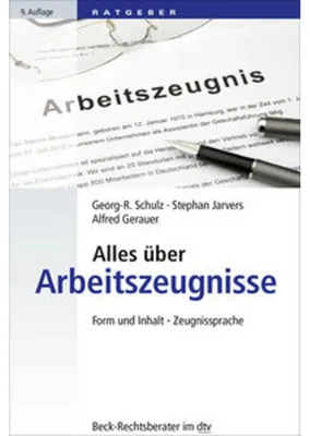 Obrázek produktu pro Alles über Arbeitszeugnisse