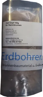 Produktbild von Hanf 100g Dichtungsflachs zum Abdichten von Gewindeverbindungen