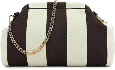 Image de Sac bandoulière tricoté Giuliano Doutzen - Femme - Couleur café