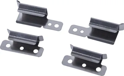 Obrázek produktu pro 4dílné svorky lůžka, kompatibilní s 3D tiskárnami Ender 3 Pro, Ender 3 V2, Ender 3S, Ender 5 Pro, CR-20 PRO, materiál z nerezové oceli, odolné pro 7 mm silnou platformu tiskového lůžka