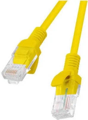 Obrázek produktu pro Lanberg PCU6-10CC-0150-Y, 1,5 m, Cat6, U/UTP (UTP), RJ-45, RJ-45, Žlutá