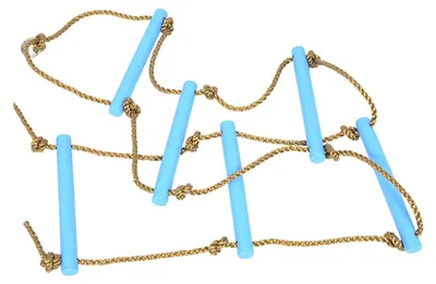 Productafbeelding van Hangladder met Touw, Zes Secties voor Binnenspeelgoed