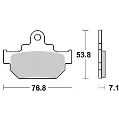 Image de Sifam Leva Freno Kawasaki OEM : 13236-1337