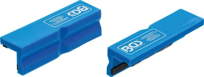 Produktbild von BGS-9796 | Schraubstock-Schutzbacken | Kunststoff | Breite 100 mm | 2-tlg.