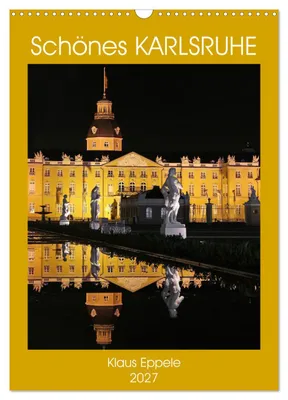 Produktbild von Schönes Karlsruhe (Wandkalender 2027 DIN A3 hoch), CALVENDO Monatskalender