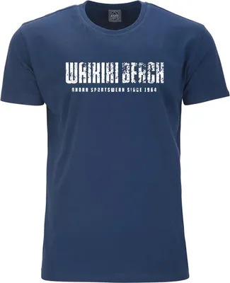 Produktbild von Übergrößen T-Shirt Waikiki weiß AHORN SPORTSWEAR Alpine Blue 6XL