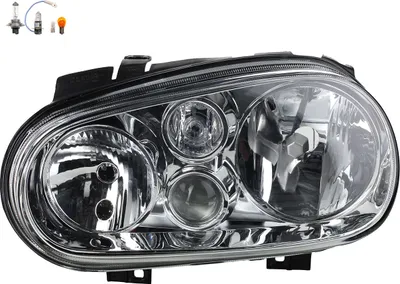 Produktbild von Scheinwerfer passend für VW Golf IV 1J 08/97- 06/2005 Links Leuchtmittel 1J1941017C 1J1941017K Johns