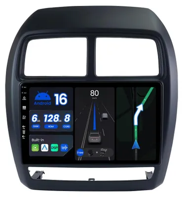 Obrázok produktu pre Android 15, autorádio s 9-palcovým displejom, vhodné pre modely (2016-2022) - Bezdrôtové pripojenie CarPlay/Android Auto
