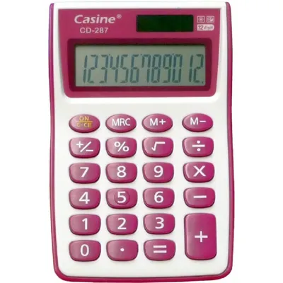 Image de Calculatrice CASINE CD-287 12 chiffres violet
