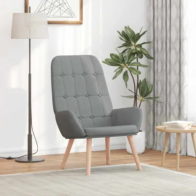 Produktbild von Möbel Relaxsessel Hellgrau Stoff - Fernseh- & Relaxsessel CC3810