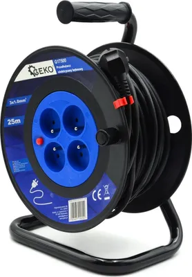 Produktbild von Elektrische Verlängerungskabelrolle 3x1,0mm2 25m