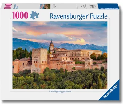 Obrázek produktu pro Puzzle RAVENSBURGER Alhambra, Granada, 1000 dílků