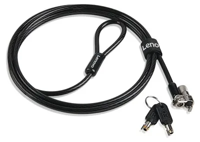 Obrázok produktu pre Lenovo 4XE1L68273, 1,8 m, Kensington, Kľúč, Uhlíková oceľ, Čierna