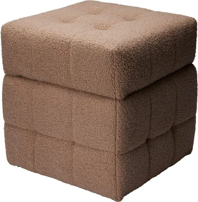 Produktbild von Hocker mit Ablage 38x38x37 cm braun