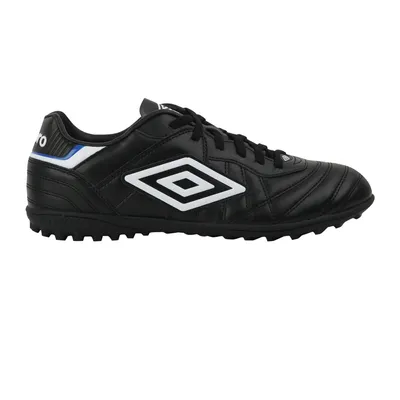 Immagine prodotto di Umbro - Scarpe da calcio da uomo "Speciali Eternal Club Tf", pelle UO1733 (42 EU) (Nero/Bianco/Blu)