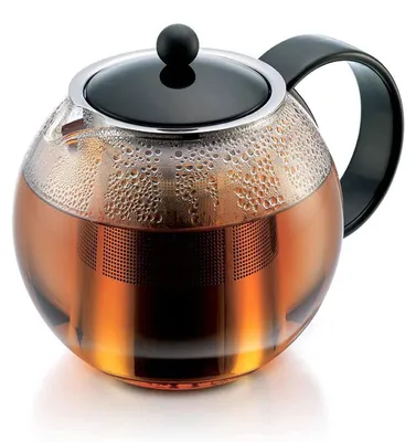 Produktbild von Bodum 1805 Assam Teebereiter Teekanne 1,0L Edelstahl Filter