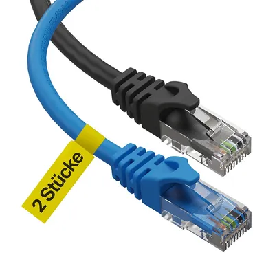 Produktbild von Ultra Clarity Cables Lan Kabel 12 Meter, Netzwerkkabel mit 10 Gbps Schwindigkeit, Ethernet-Kabel für