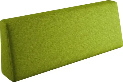 Produktbild von sunnypillow Palettenkissen mit abnehmbarem Bezug Rückenkissen 120x40x20/10cm Grün