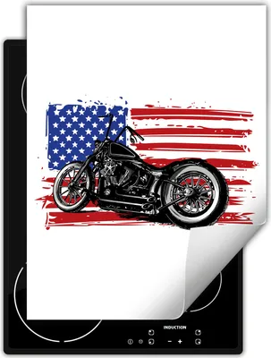 Produktbild von DarHaus Herdabdeckplatte Einteilig Küche Abdeckplatte für Glaskeramikfeld Abdeckung Induktionskochfeld Aufrollbare Matte 40x52 cm, Motor - Harley