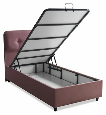 Produktbild von Bett Design Betten Luxus Polster Schlafzimmer Möbel Neu Modern Rosa 90x190