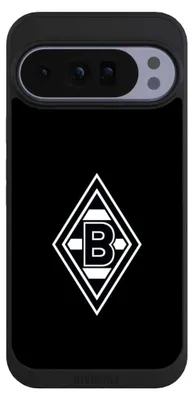 Produktbild von NIVOCASE Handyhülle für Google Pixel 10 Pro XL Hülle NIVOpure Case Schwarz Borussia Mönchengladbach Gladbach Wappen