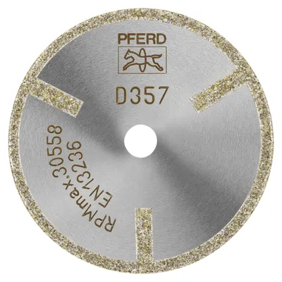 Produktbild von PFERD Diamond cut-off wheels shape 1A1R GAG, Stahl
