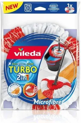 Produktbild von Vileda Wischbezug Easy Wring & Clean Turbo 2-in-1