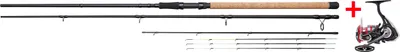 Produktbild von Set:  DAM Sensotek Feeder 3,90m/WG -150g (75851)Rolle Daiwa Ninja 18 LT4000-C (10219-400)