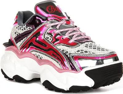 Produktbild von Buffalo Score Tec in Weiß Pink für Damen – 6 UK - 39 EU - 8.5 US / White Pink
