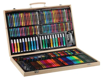 Image de Set de dessin et de peinture, 180pcs.