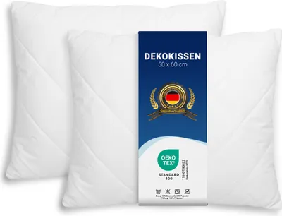 Produktbild von 2er Set Kissen Dekokissen, 50x60 cm, kochfest