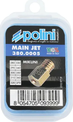 Image de Jeu de buses principales POLINI pour carburateur Mikuni VM20, VM24 280-370