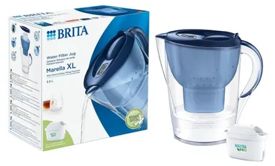 Produktbild von Wasserfilterkanne BRITA Marella XL mit MAXTRA PRO, 3,5 l, blau