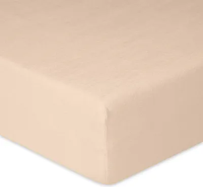 Produktbild von Frottee-Bettlaken mit Gummizug CLASSIC 60x120x10 Beige