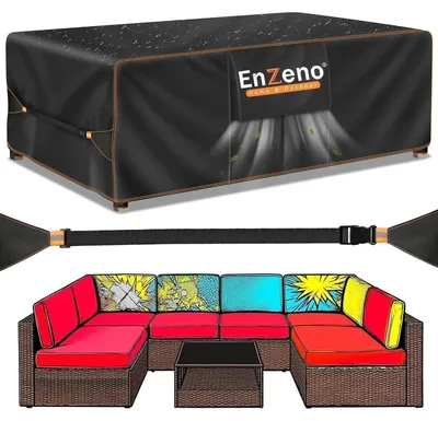 Immagine prodotto di Copertura impermeabile per mobili da giardino, con aperture di ventilazione, dimensioni 300x250x100 cm