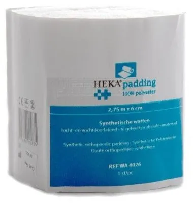 Produktbild von Heka Synthetisch Wattenrol 2.75 X 6 Cm (10 rollen)